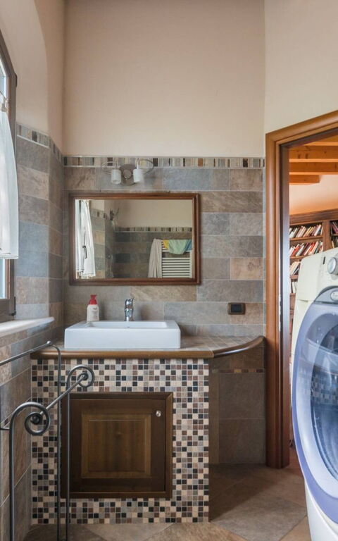 Villa Belvedere San Bartolo: Bad