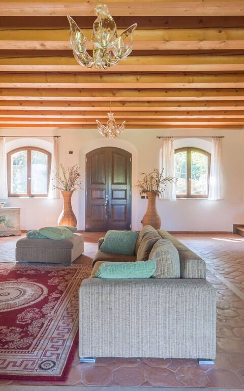 Villa Belvedere San Bartolo: Wohnzimmer