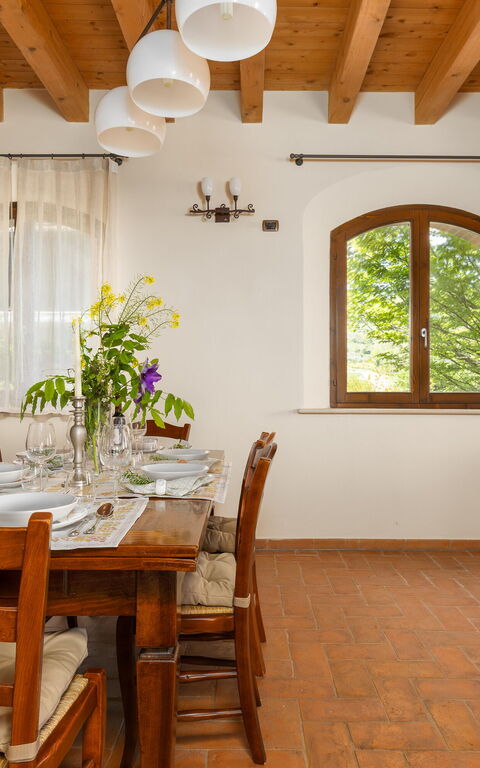 Villa Belvedere San Bartolo: Esszimmer