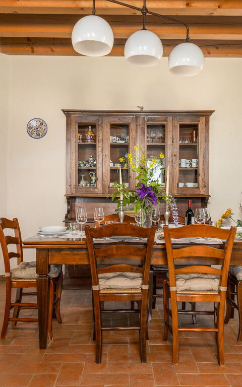 Villa Belvedere San Bartolo: Esszimmer