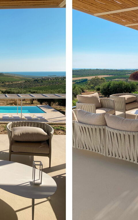 Terra di Bertolino: Ansichten, Außen, Balkon / Terrasse / Patio, Draussen, Schwimmbad
