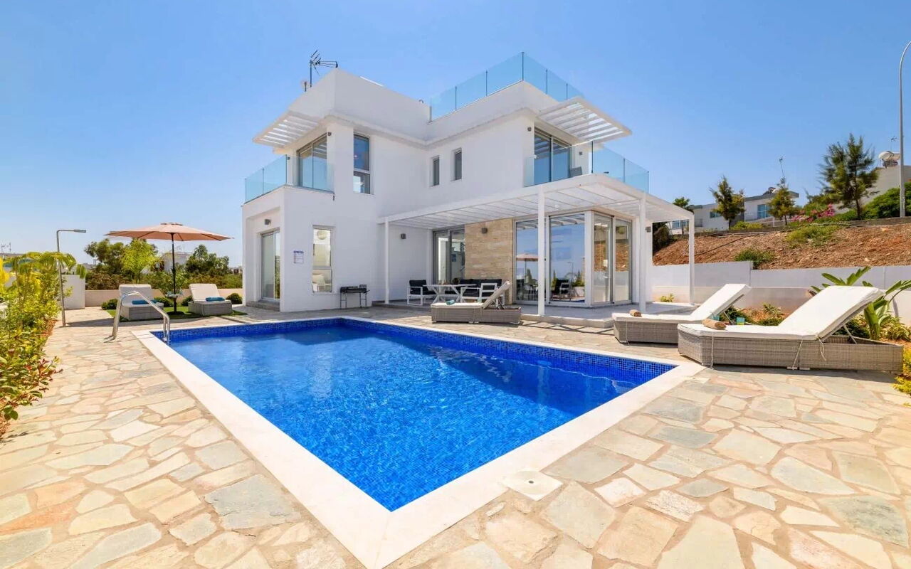 Mylos Lifestyle Seaview Villa #37: Außen, Draussen, Schwimmbad