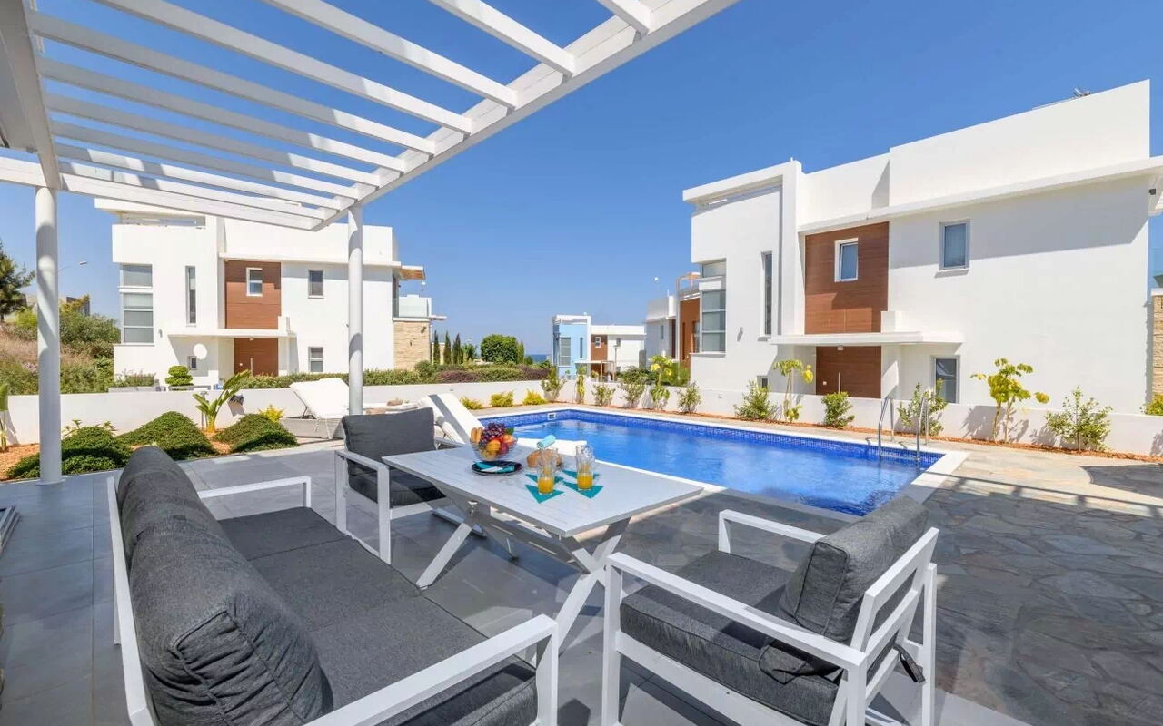 Mylos Lifestyle Seaview Villa #37: Außen, Draussen, Schwimmbad
