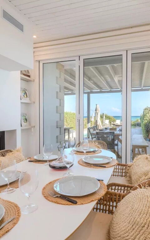 Aya Thekla Beach House: Esszimmer