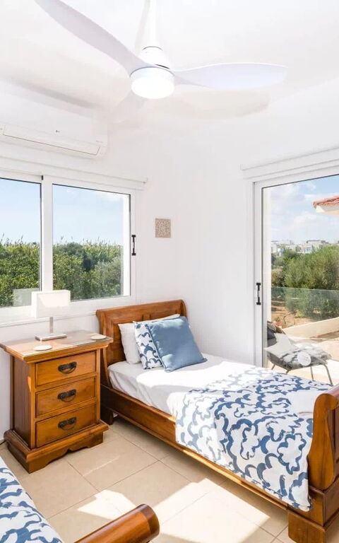 Ayia Triada Beach Gardens: Schlafzimmer