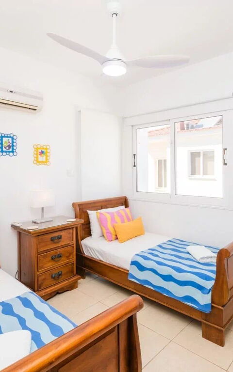 Ayia Triada Beach Gardens: Schlafzimmer