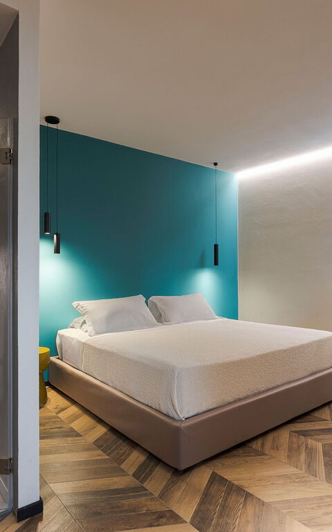 Villa Chabada: Bad, Schlafzimmer