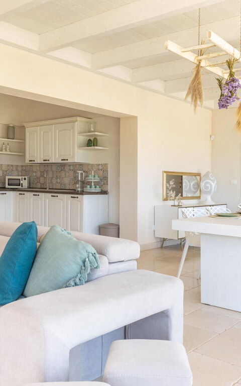 Villa Calanthia: Esszimmer