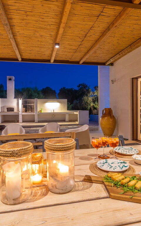 Villa Perla del Mare: Außen, Balkon / Terrasse / Patio, Draussen