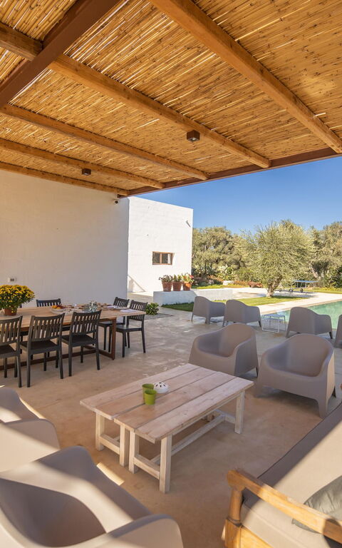 Villa Perla del Mare: Außen, Balkon / Terrasse / Patio, Draussen