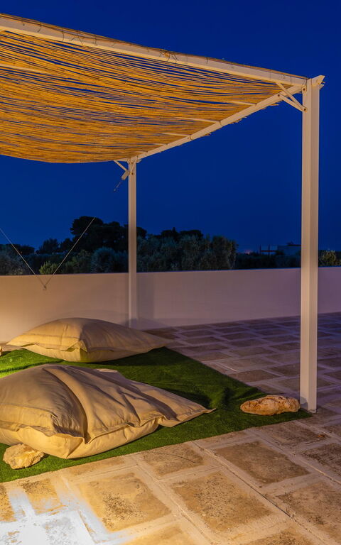 Villa Perla del Mare: Außen, Balkon / Terrasse / Patio, Draussen