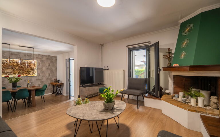 Casa del Miele: Wohnzimmer