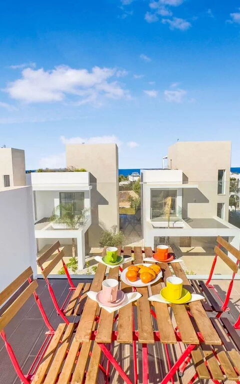 Azure Seaview- Garnet Villa: Außen, Balkon / Terrasse / Patio, Draussen
