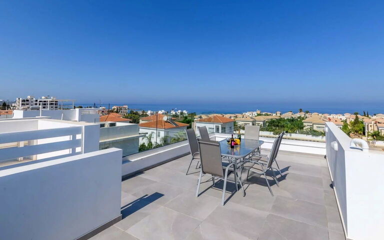 Mylos Lifestyle Seaview Villa #15: Balkon / Terrasse / Patio