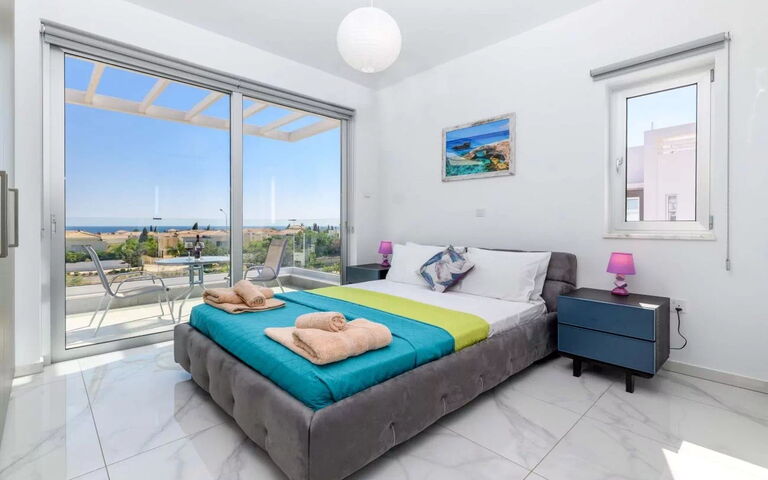 Mylos Lifestyle Seaview Villa #15: Schlafzimmer
