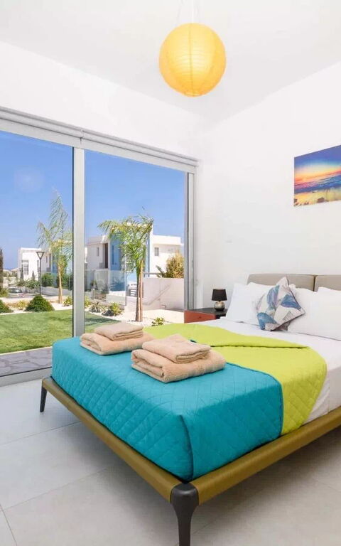 Mylos Lifestyle Seaview Villa #21: Schlafzimmer
