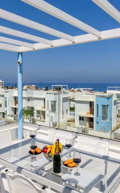 Mylos Lifestyle Seaview Villa #21: Außen, Balkon / Terrasse / Patio, Draussen