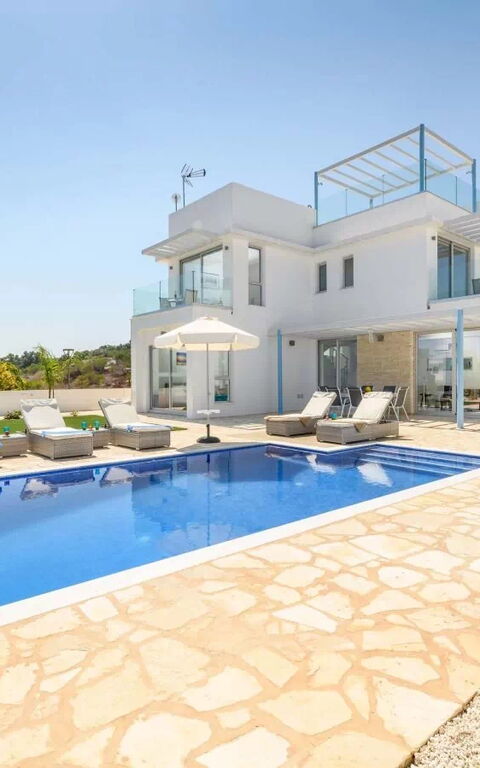 Mylos Lifestyle Seaview Villa #21: Außen, Draussen, Schwimmbad