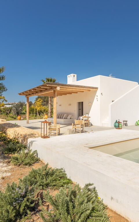 Villa Panacea: Außen, Balkon / Terrasse / Patio, Draussen, Garten, Schwimmbad
