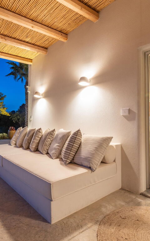 Villa Panacea: Außen, Balkon / Terrasse / Patio, Draussen