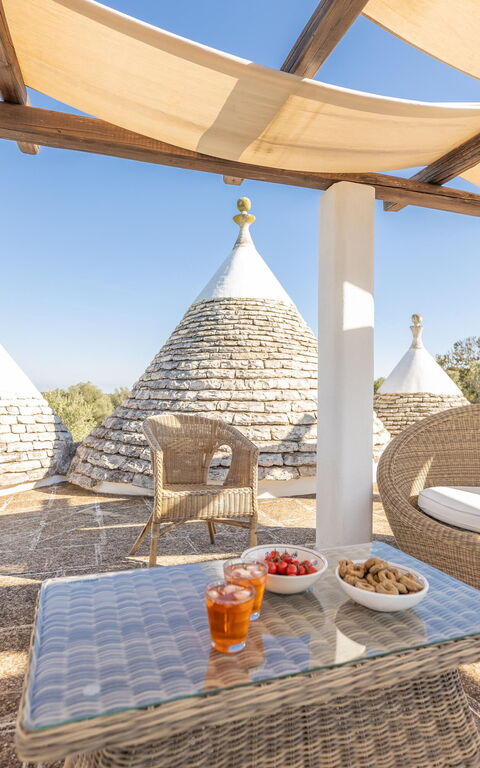Sentiero della Valle: Außen, Balkon / Terrasse / Patio, Draussen