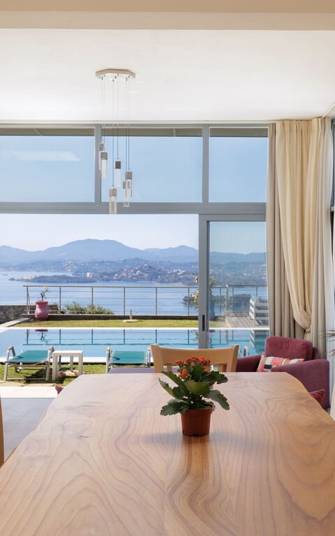 Villa Kastraki: Esszimmer