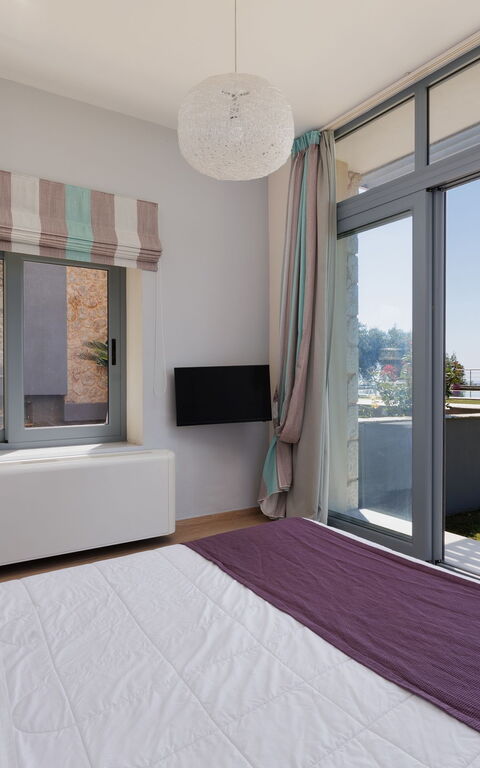 Villa Kastraki: Schlafzimmer
