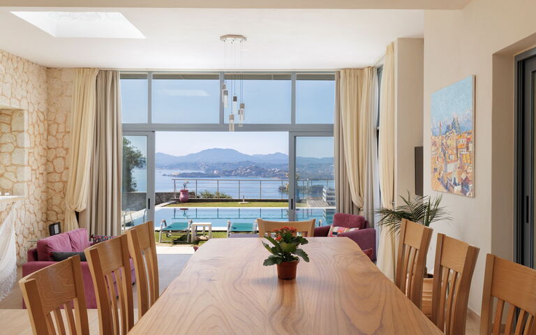 Villa Kastraki: Esszimmer