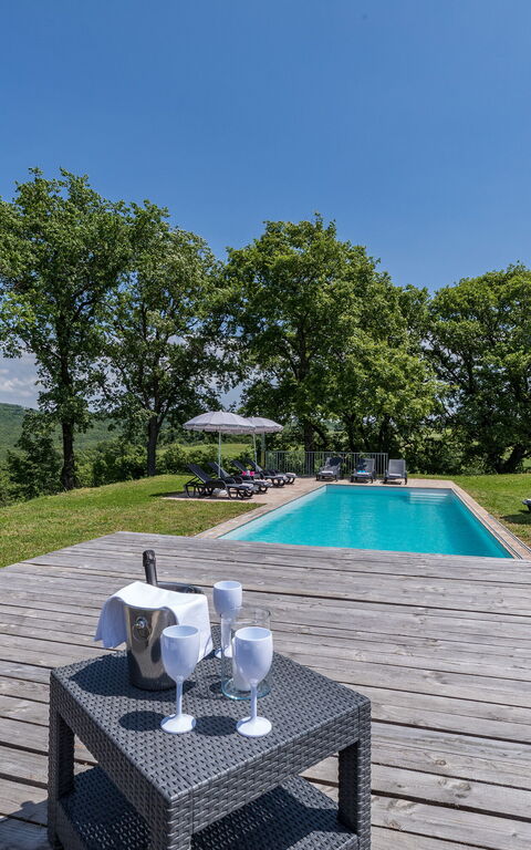 Villa a Casa di Giovanni: Außen, Draussen, Garten, Schwimmbad