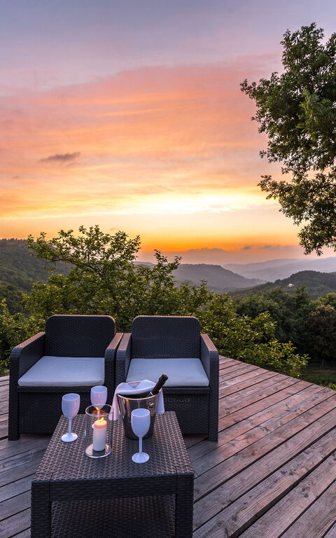 Villa a Casa di Giovanni: Ansichten, Außen, Balkon / Terrasse / Patio, Draussen