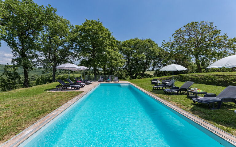 Villa a Casa di Giovanni: Außen, Draussen, Garten, Schwimmbad