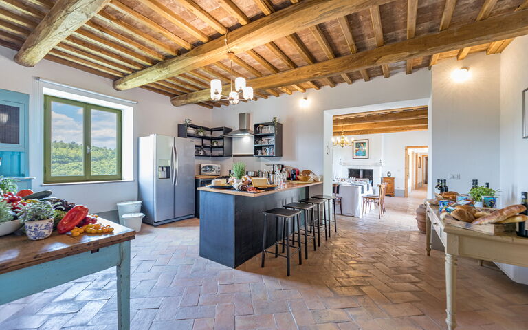 Villa a Casa di Giovanni: Küche