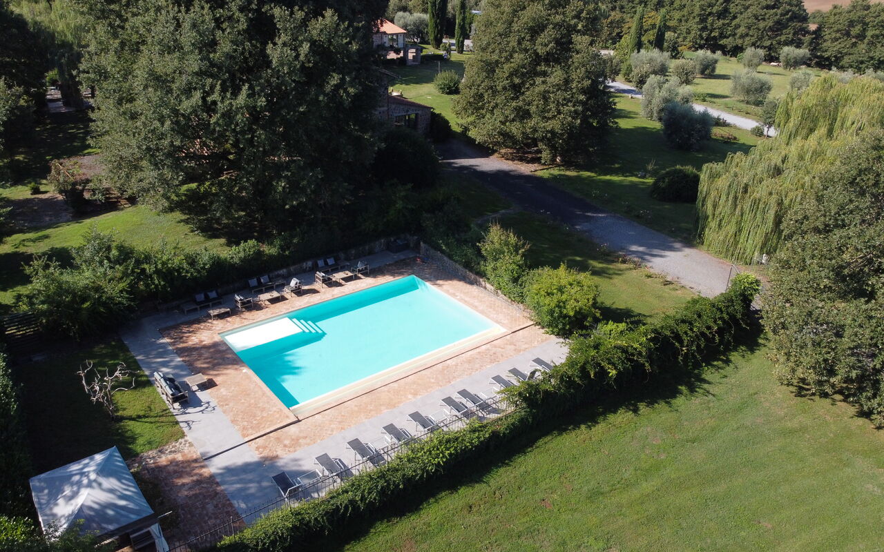 Borgo di Campagna Il Tesoro: Außen, Draussen, Garten, Schwimmbad